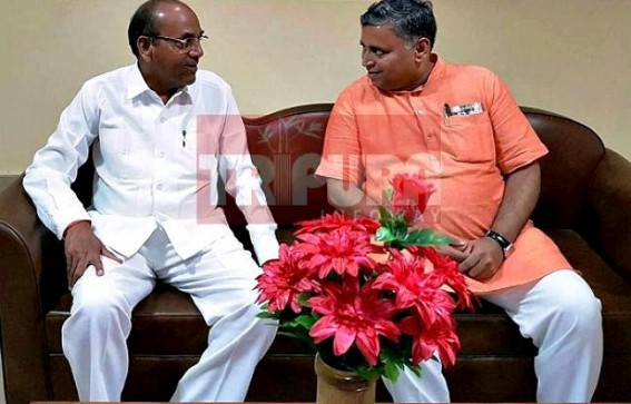 Union Heavy Industries Minister Anant Geete arrives in Tripura Union Heavy Industries Minister Anant Geete arrives in Tripura